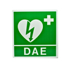 Cartello da muro DAE 34x36cm per defibrillatore PVS