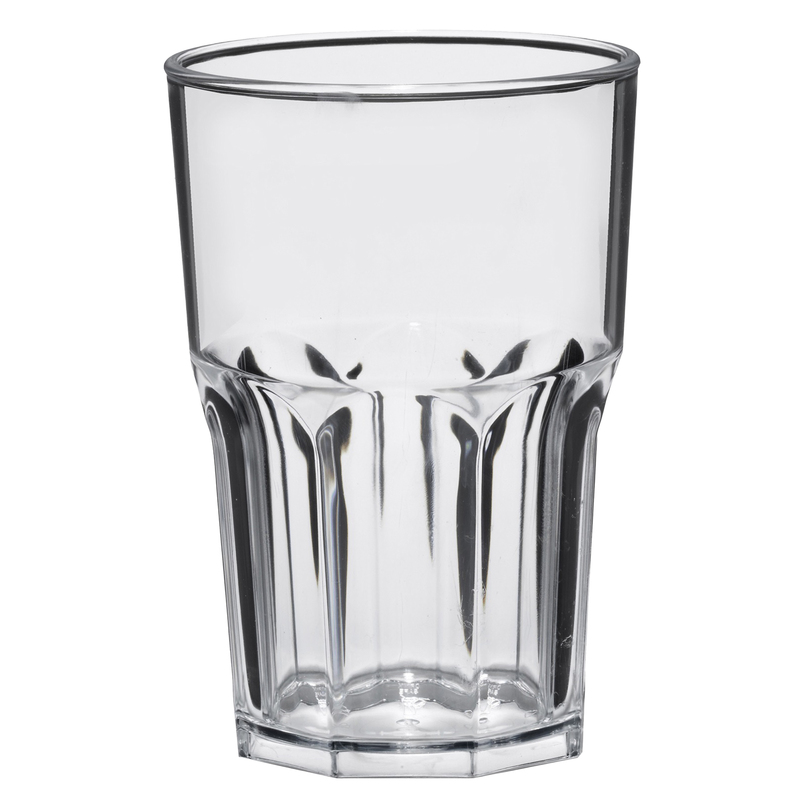 Conf. 5 Bicchieri Granity 400ml in SAN trasparente Leone