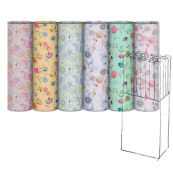 Rotolo ecocarta Fiori di Campo 70X200cm Rex Sadoch