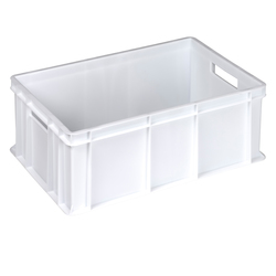 Cassa alimentare Europa 60x40x22cm 42L neutro Mobil Plastic