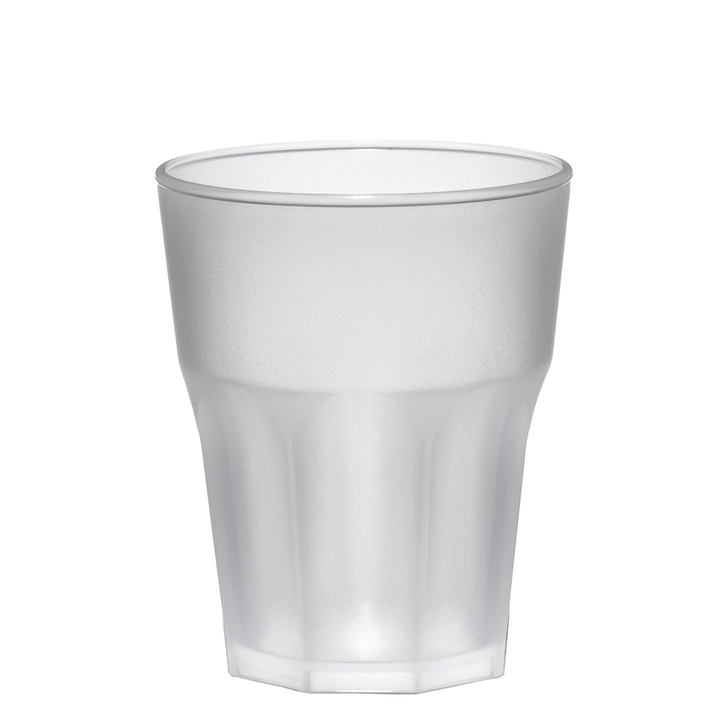 Conf. 8 Bicchieri Rox 290ml in PP satinato Leone