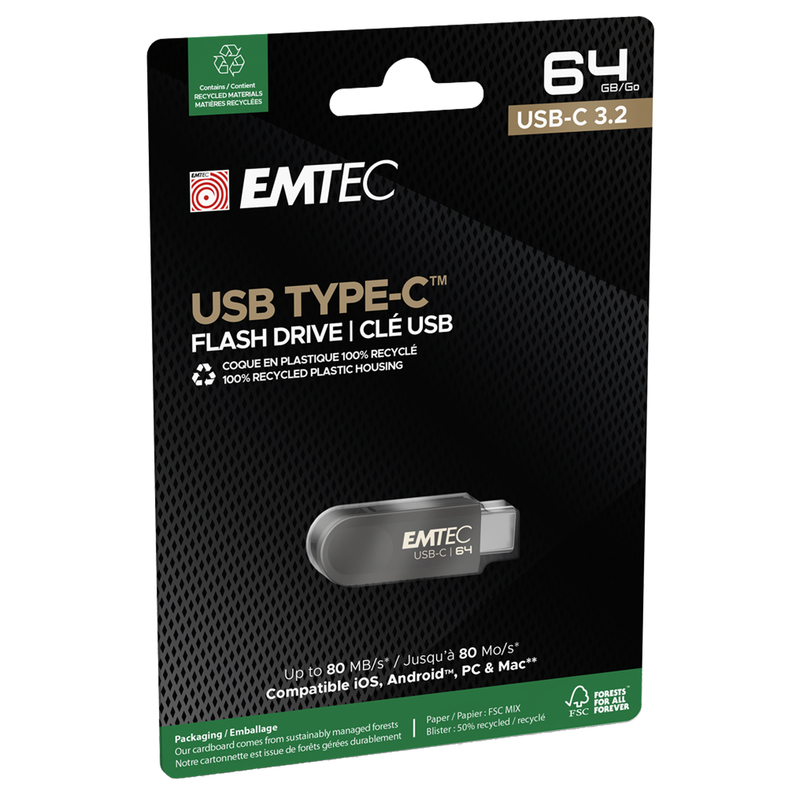 Emtec Memoria Type-C  C280 64GB