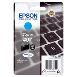 Cartuccia Epson Ciano 407L 38