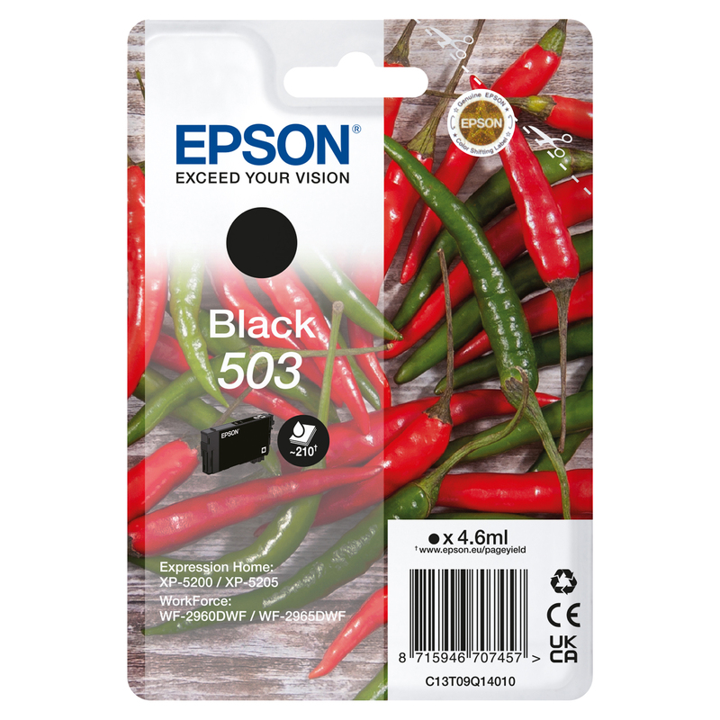 Epson Cartuccia 503 Peperoncino Nero 4