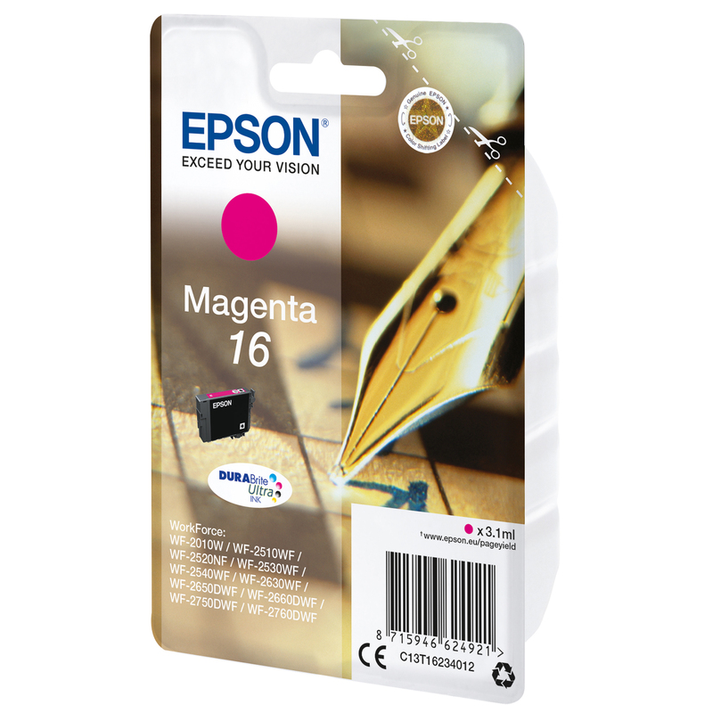 CARTUCCIA A PIGMENTI MAGENTA EPSON DURABRITE ULTRA