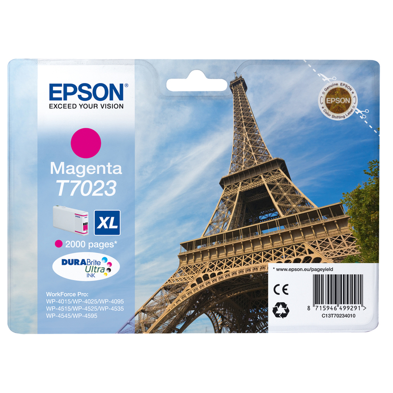 TANICA INCHIOSTRO A PIGMENTI MAGENTA EPSON DURABRITE ULTRA