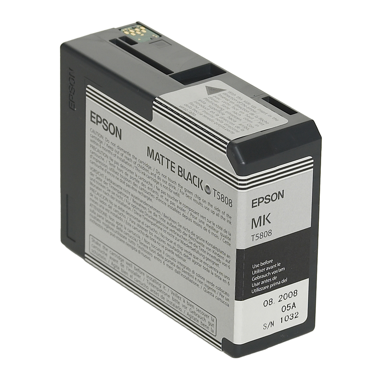 Epson Cartuccia Nero Matte T5808N _80ml