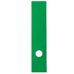 Busta 10 copridorso CDR-P PVC adesivi verde 7x34