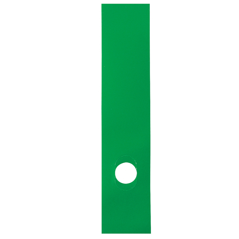 Busta 10 copridorso CDR-P PVC adesivi verde 7x34