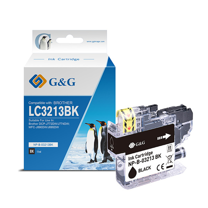 Cartuccia ink compatibile GG Nero per Brother DCP-J772DW/J774DW-MFC-J890DW
