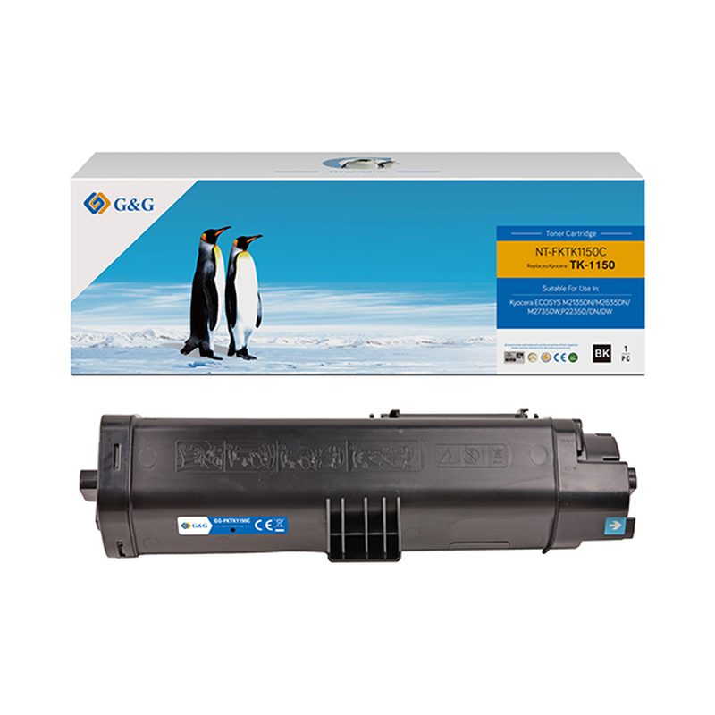Toner Compatibile GG Nero per Kyocera ECOSYS M2135DN/M2635DN/M2735DW-P2235D/DN/