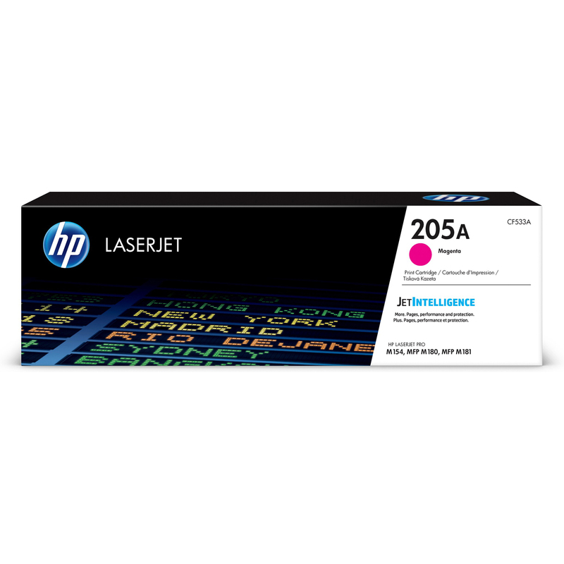 Cartuccia toner magenta originale LaserJet HP 205A_1.000PAG