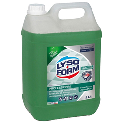 Detergente pavimenti disinfettante Lysoform PLUS 5L freschezza alpina