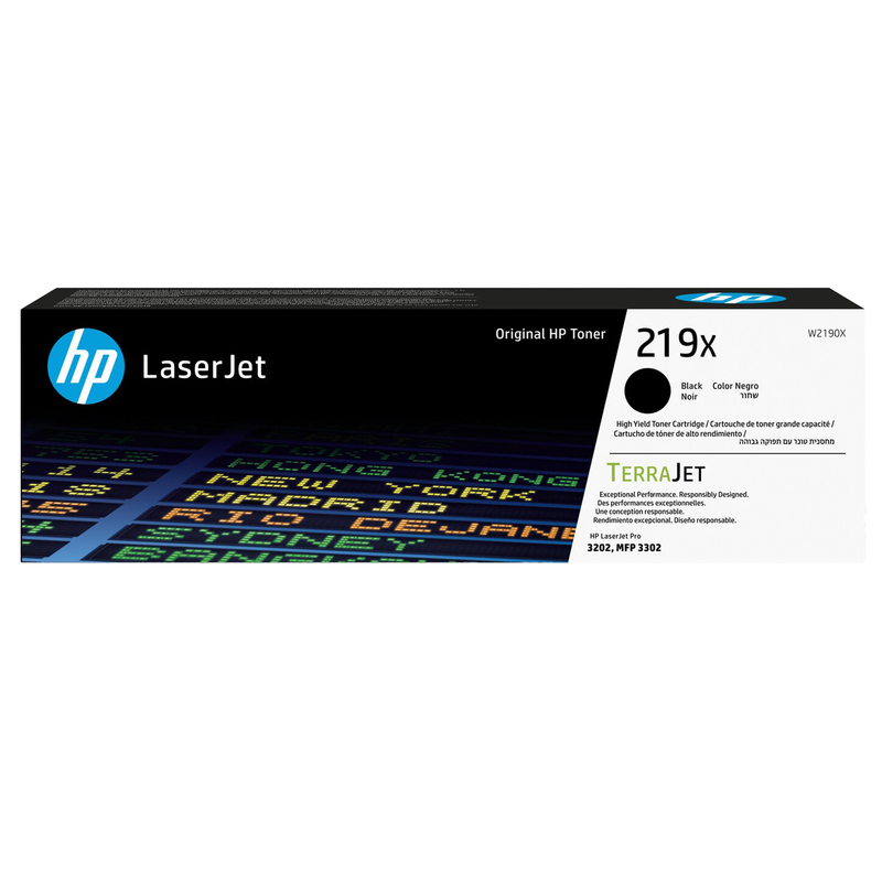 Hp Toner Nero 219X _3.200 pag