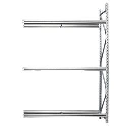 Kit estensione per scaffale in acciaio per pneumatici 150x50cm H200cm Tecnotelai