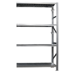 Kit estensione per scaffale industriale in acciaio 120x50cm H200cm Tecnotelai