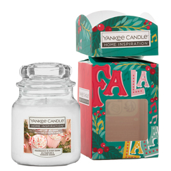 Candela Giara 104gr fragranza Candy Cane Milkshake Yankee Candle