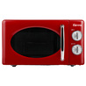 Forno a microonde vintage con cottura combinata 20L rosso Girmi