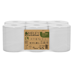 FSC Asciugamano in Rotolo Autocut L130m x D18,5cm SIMPLIFY Papernet