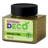 Glitter Bio grana fine flacone 120ml oro Deco