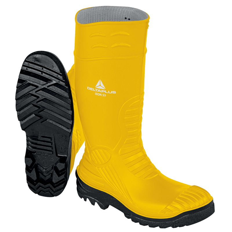 Stivali di sicurezza Iron S5 SRC N 44 giallo
