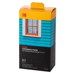 Kodak Cartucce per stampante 4.0X 6.0 ( 80 fogli+cartucce 6x4)