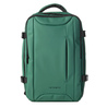 Zaino Cabin Bag Drop2Go gomma antipioggia dim. 25x20x40cm verde InTempo