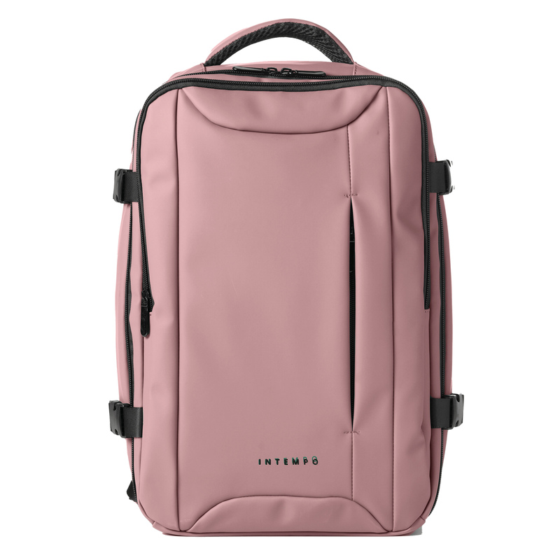 Zaino Cabin Bag Drop2Go gomma antipioggia dim. 25x20x40cm cipria InTempo