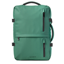 Zaino Travel Backpack Drop2Go gomma antipioggia dim. 30x15x45cm verde InTempo