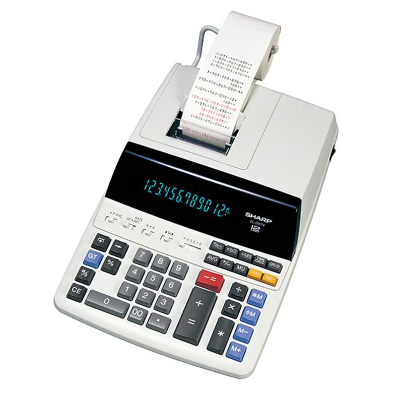 Calcolatrice scrivente EL 2607V 12 cifre