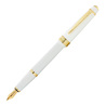Penna stilografica Bailey Light punta M fusto bianco/oro Cross