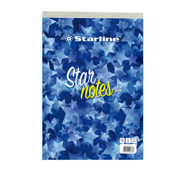Blocco Note A4 21x29,7cm 5mm 60gr 60Fg StarNotes Starline