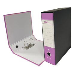 Registratore STARBOX f.to protocollo dorso 8cm lillaSTARLINE/sfuso