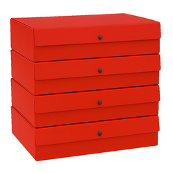 SCATOLA PROGETTO 14 ROSSO STARLINE