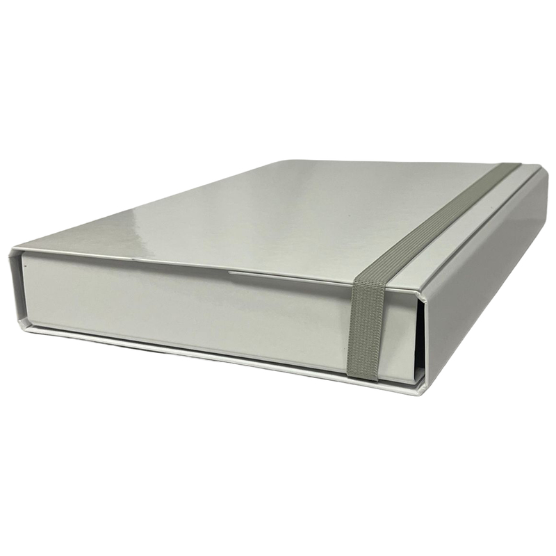 CARTELLA PROGETTO DORSO 5CM c/elastico BIANCO STARLINE