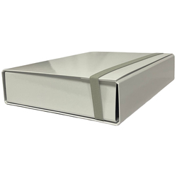 CARTELLA PROGETTO DORSO 7CM c/elastico BIANCO STARLINE