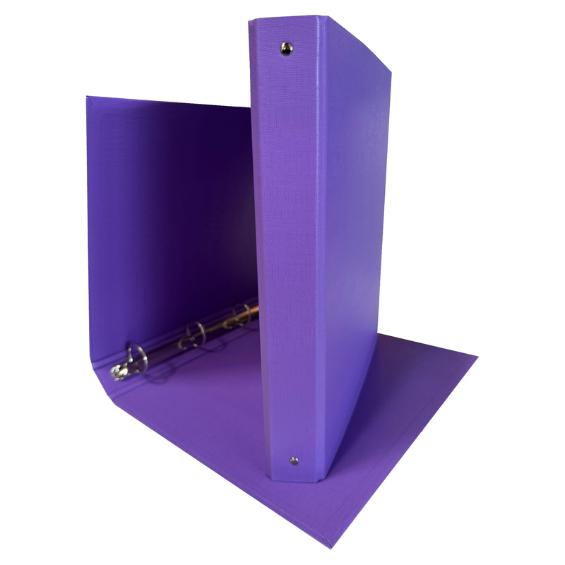 Raccoglitore 4R 30mm 22X30 rivestito in PPL VIOLA KingColor STARLINE