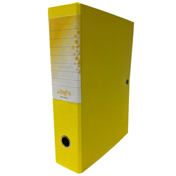 SCATOLA PROGETTO KingPro 8 GIALLO c/portaetichetta STARLINE