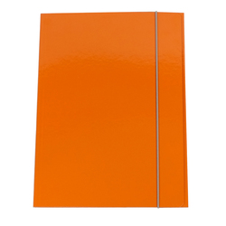 Cartella con elastico 25x34cm Arancio Queen Starline