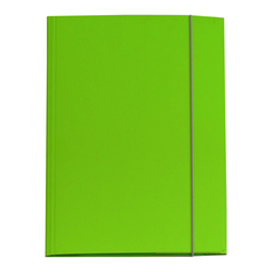 Cartella con elastico 25x34cm Verde prato Queen Starline