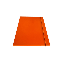 Cartella c/elastico tondo arancio dorso 1cm Starline