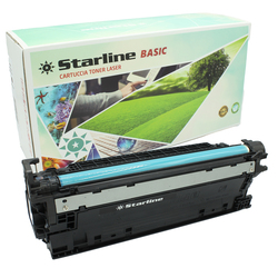 Toner Nero Compatibile Starline BASIC per HP Color LaserJet CP3525 per 5000pag