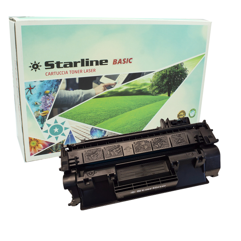 Starline  Toner Compatibile  per HP 05A  Nero  CE505A  2.300 pag