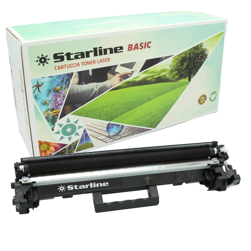 Toner Nero Compatibile Starline BASIC per Hp LaserJet Pro M 203 dn  M 203 dw