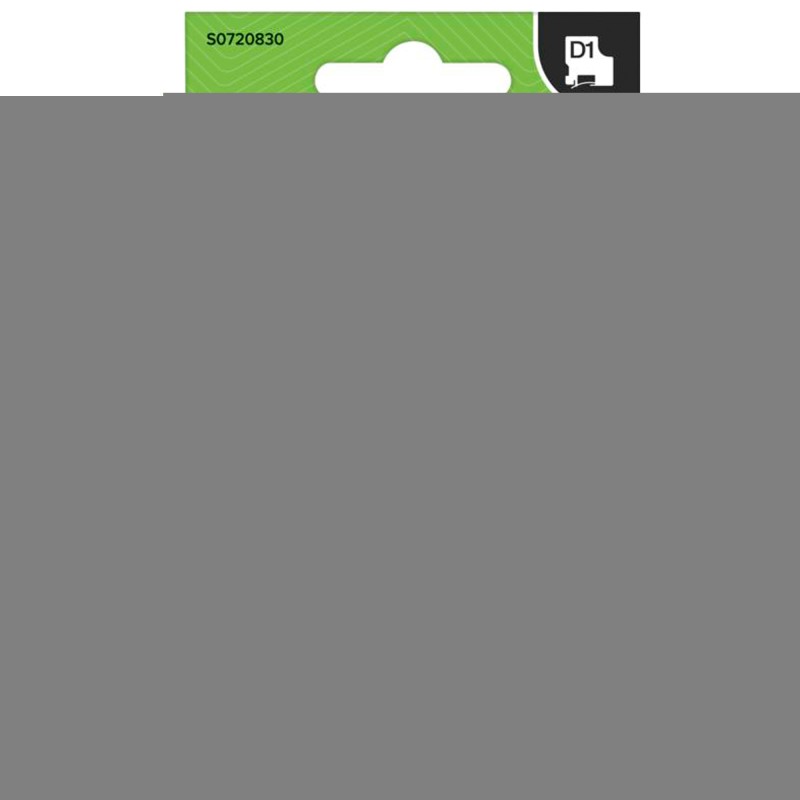 NASTRO DYMO TIPO D1 (19MMX7MT) NERO/BIANCO 458030