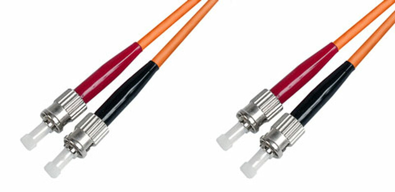 CAVO FIBRA OTTICA ST A ST OM2 MULTIMODE DUPLEX 50/125 MT.3
