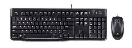 TASTIERA CON MOUSE LOGITECH CON FILO MK120 USB