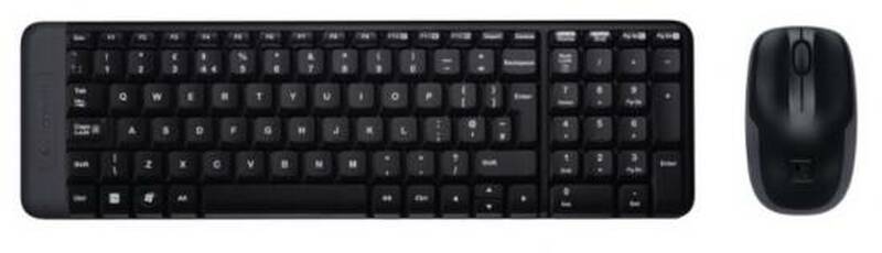 KIT TASTIERA E MOUSE WIRELESS MK220 LOGITECH