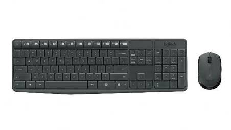 TASTIERA E MOUSE LOGITECH WIRELESS COMBO MK235