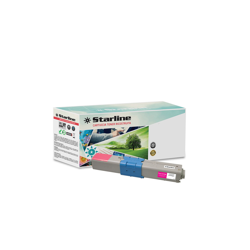 TONER RIC. MAGENTA X OKI C310DN, C330DN, C331DN, C510DN, C511DN, C530 C531, M